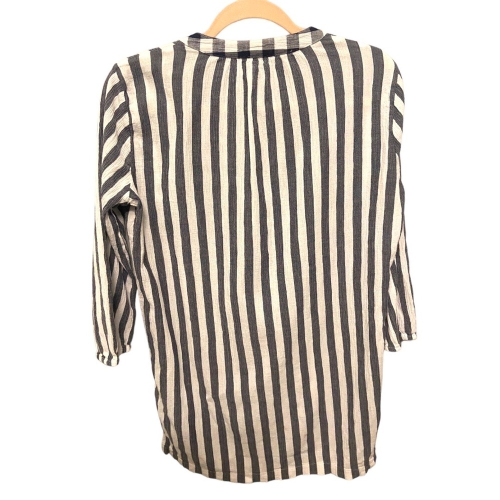 J. By J. Crew Mixed Print Tunic Size Small Euc Na… - image 2